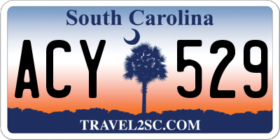 SC license plate ACY529