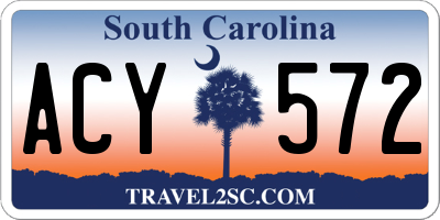 SC license plate ACY572