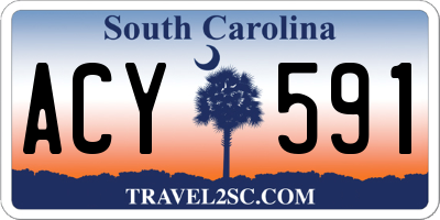 SC license plate ACY591