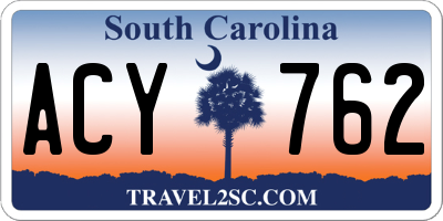 SC license plate ACY762