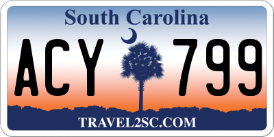 SC license plate ACY799