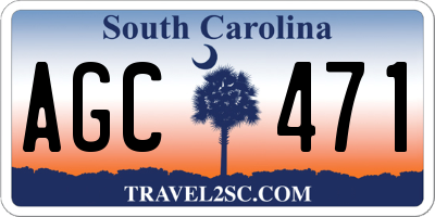 SC license plate AGC471