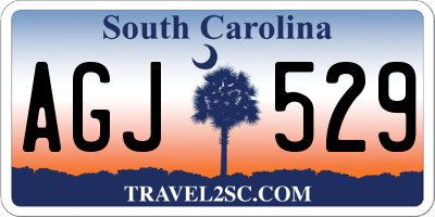 SC license plate AGJ529
