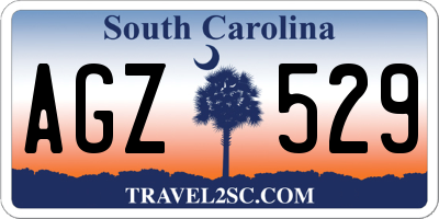 SC license plate AGZ529