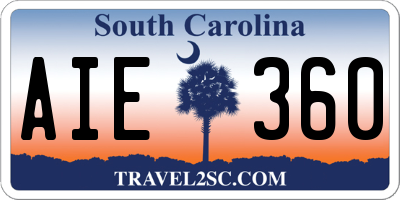 SC license plate AIE360