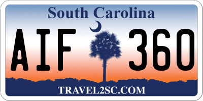 SC license plate AIF360