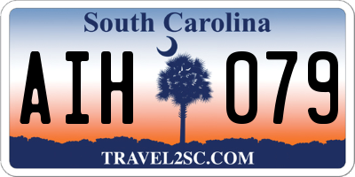 SC license plate AIH079