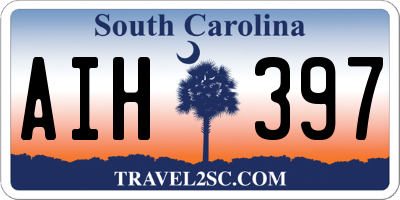 SC license plate AIH397