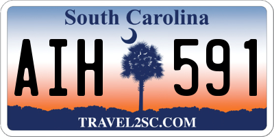 SC license plate AIH591
