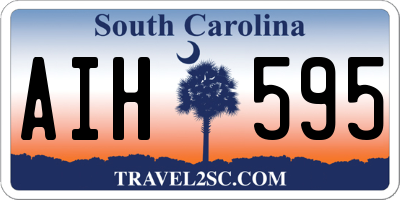 SC license plate AIH595