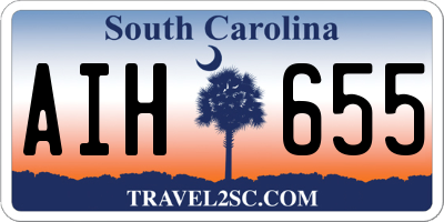 SC license plate AIH655