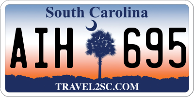 SC license plate AIH695