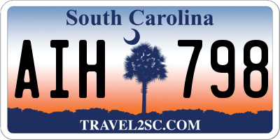 SC license plate AIH798