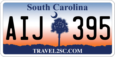 SC license plate AIJ395