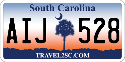 SC license plate AIJ528