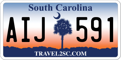 SC license plate AIJ591