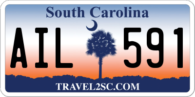 SC license plate AIL591