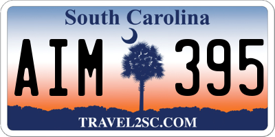 SC license plate AIM395