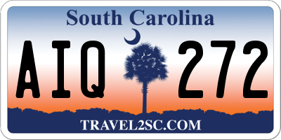 SC license plate AIQ272