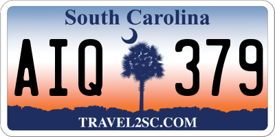 SC license plate AIQ379