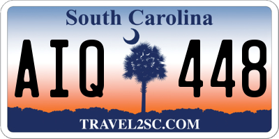 SC license plate AIQ448