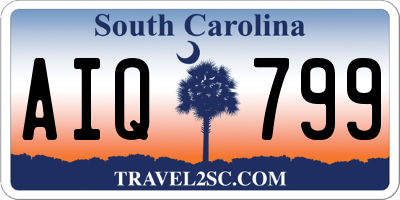 SC license plate AIQ799