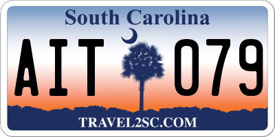 SC license plate AIT079