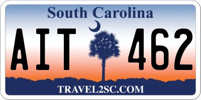 SC license plate AIT462