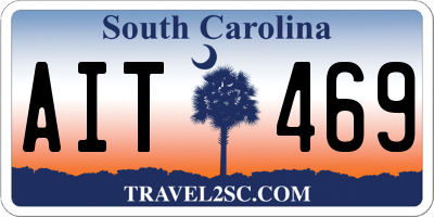 SC license plate AIT469