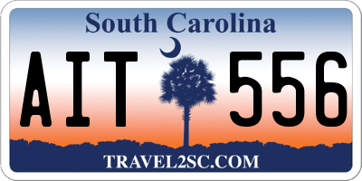 SC license plate AIT556