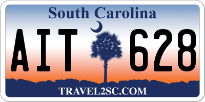 SC license plate AIT628
