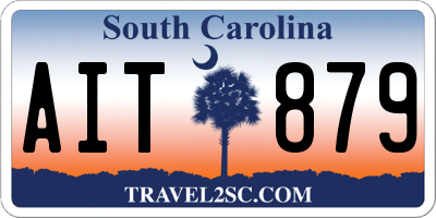 SC license plate AIT879