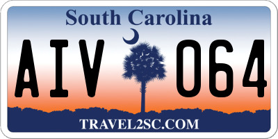 SC license plate AIV064