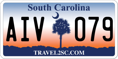 SC license plate AIV079