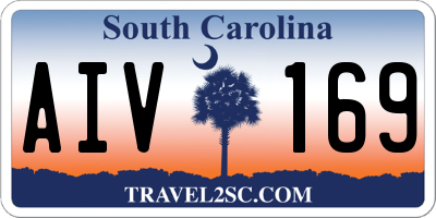 SC license plate AIV169