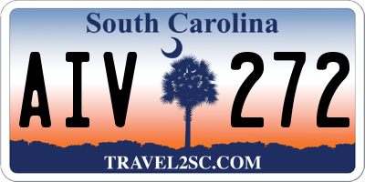 SC license plate AIV272