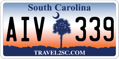 SC license plate AIV339
