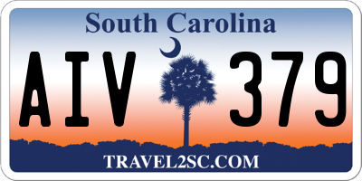 SC license plate AIV379