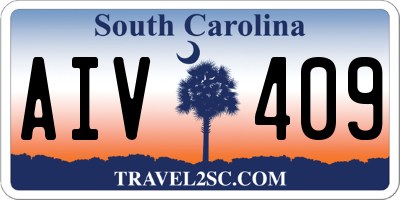 SC license plate AIV409