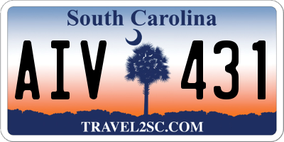 SC license plate AIV431