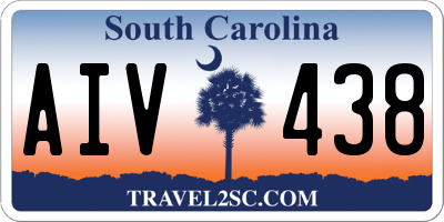 SC license plate AIV438