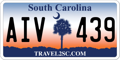 SC license plate AIV439