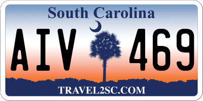 SC license plate AIV469