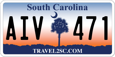 SC license plate AIV471