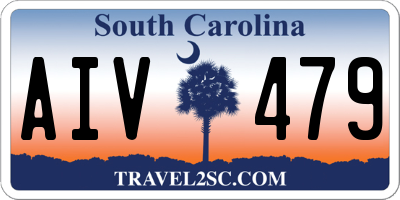 SC license plate AIV479