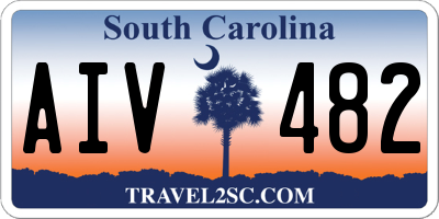 SC license plate AIV482