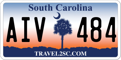 SC license plate AIV484