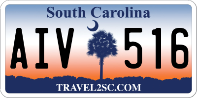 SC license plate AIV516