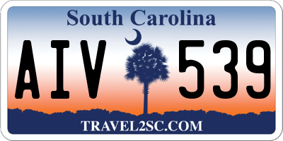SC license plate AIV539