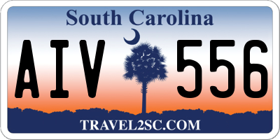 SC license plate AIV556